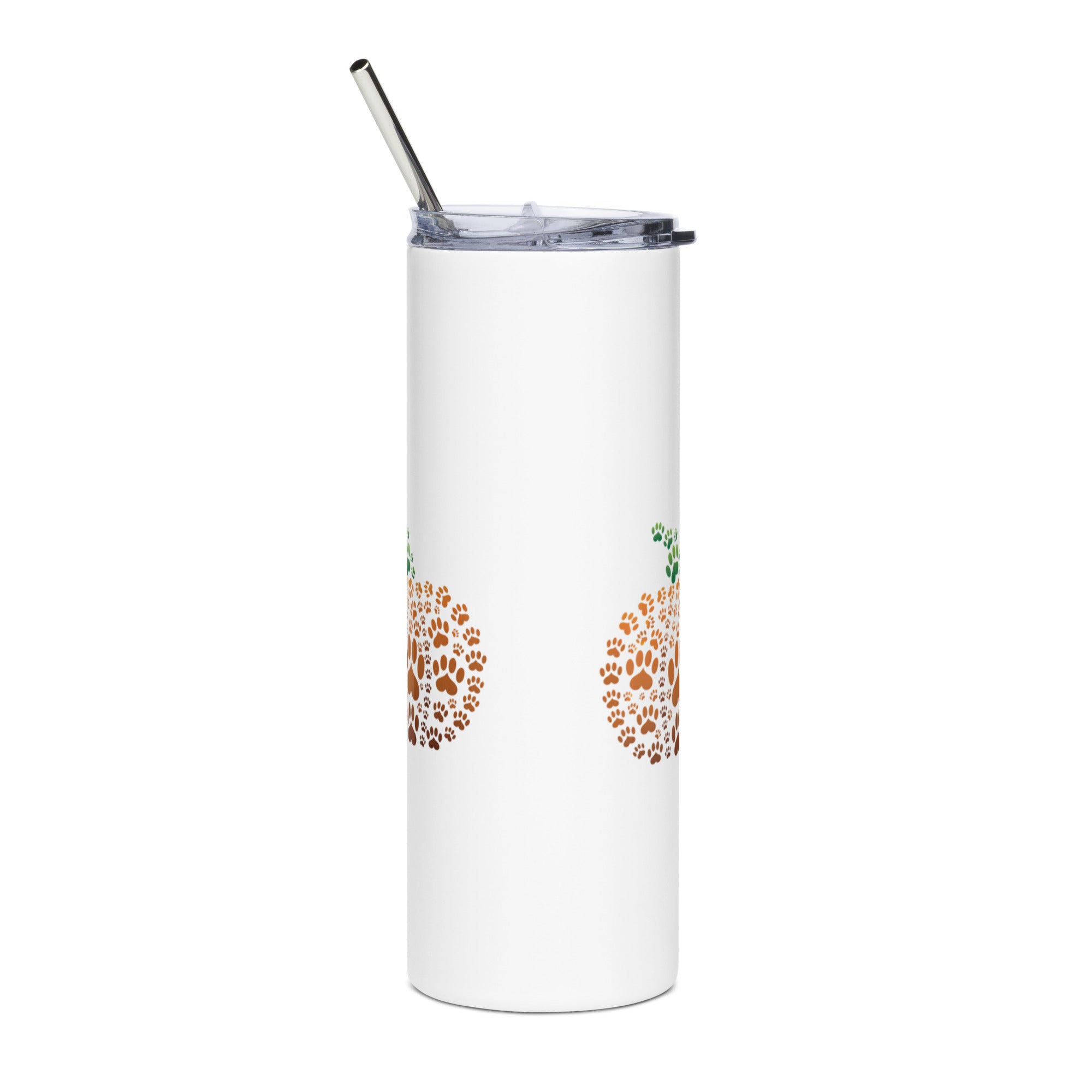 Pumpkin Of Paws Stainless Steel Tumbler