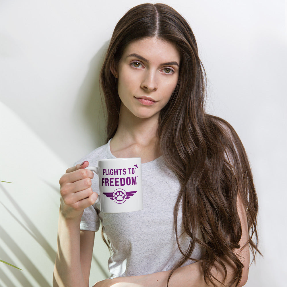 Flights To Freedom For Pets Mug